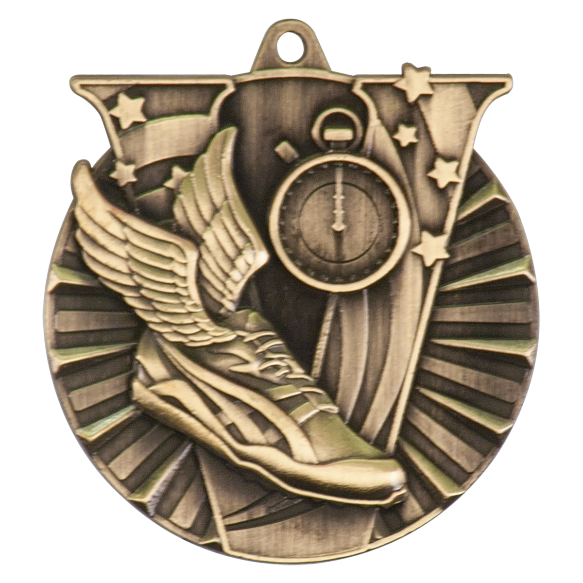 2" Victory Medal with Neck Ribbon | Free Engraving