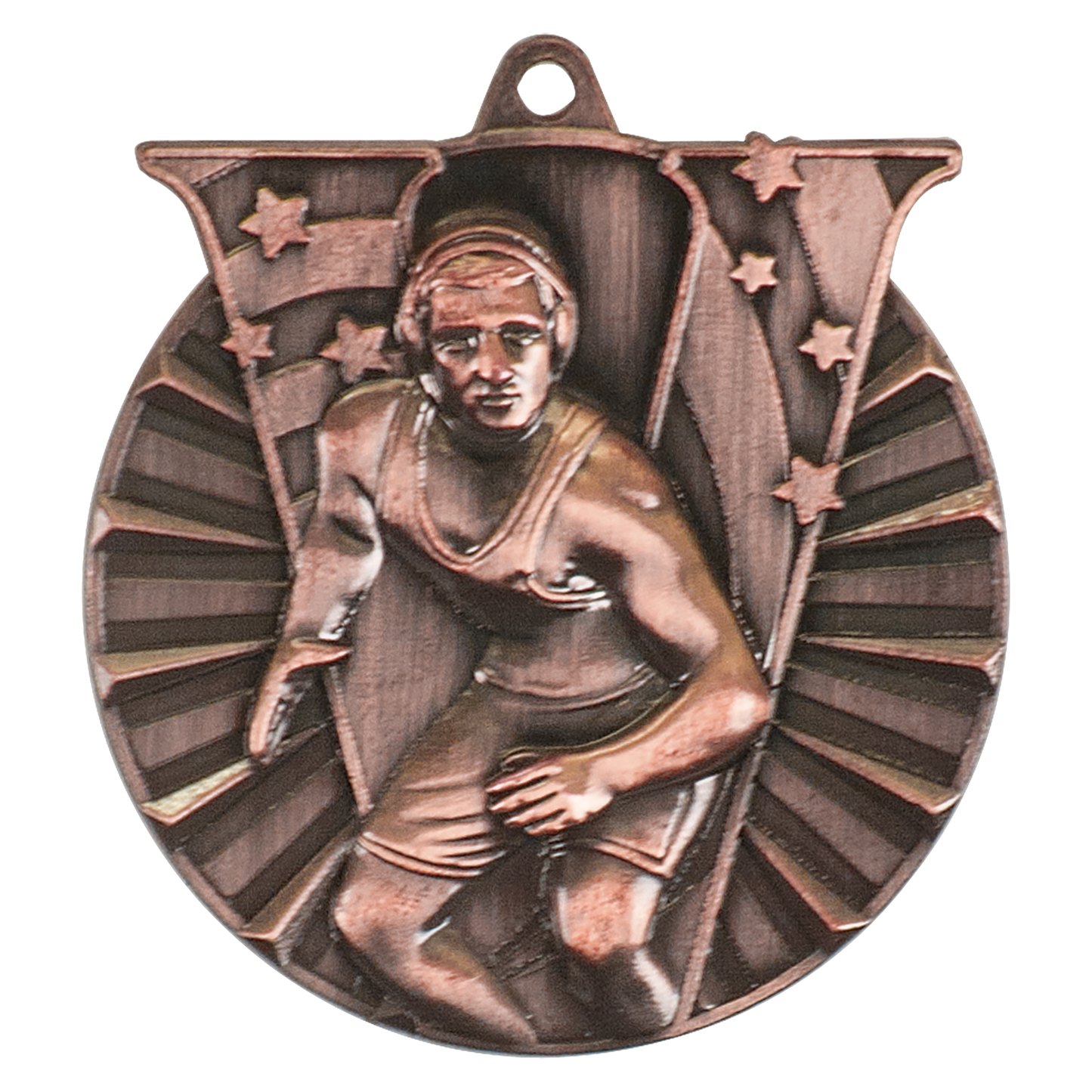 2" Victory Medal with Neck Ribbon | Free Engraving