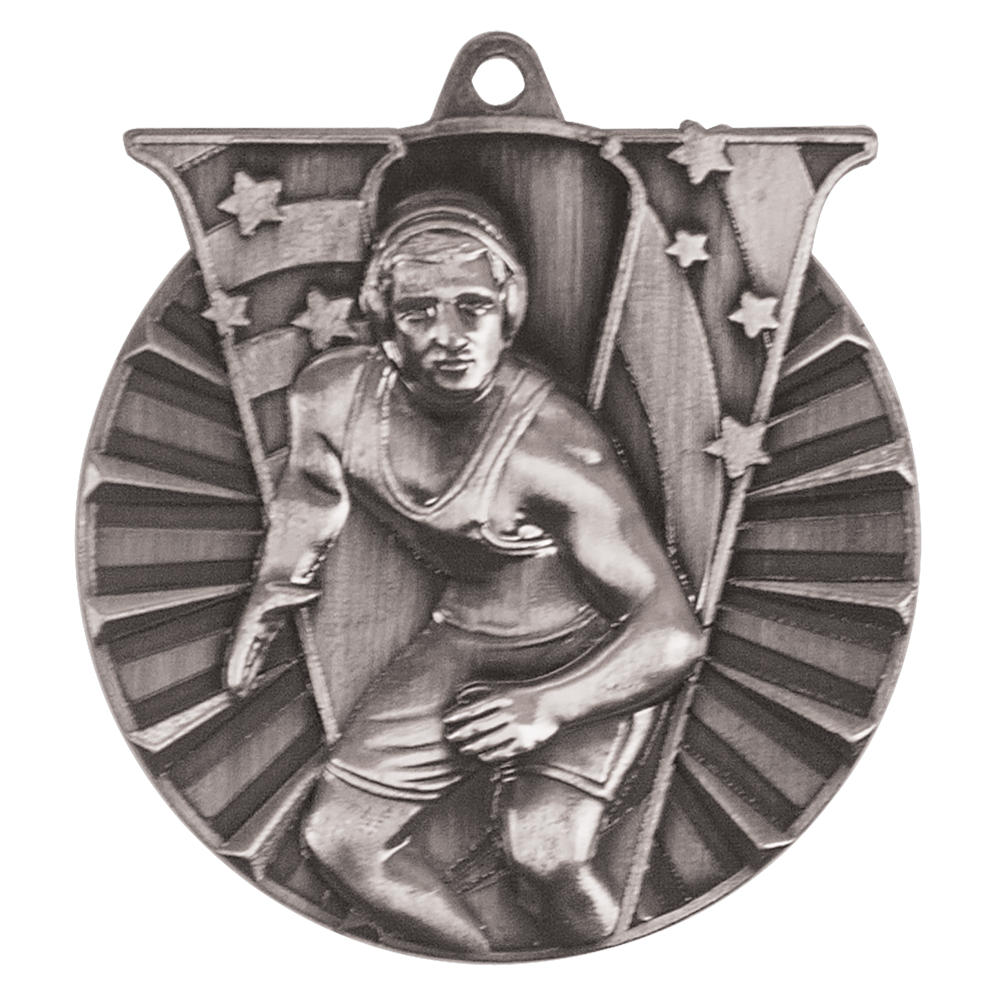 2" Victory Medal with Neck Ribbon | Free Engraving