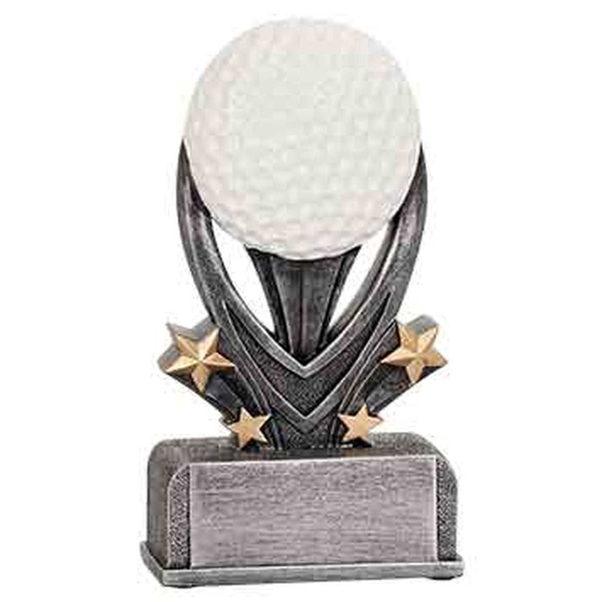 Personalized Varsity Sports Resin Award – custom engraved by Silver Squirrel Engraving & Gifts