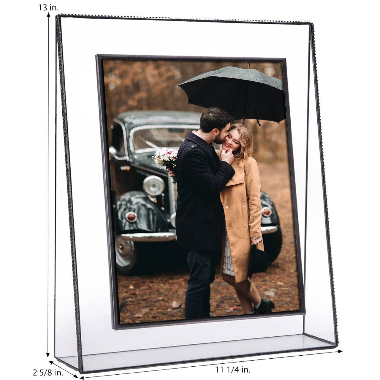 Clear Glass with Beaded Edge Frame Series