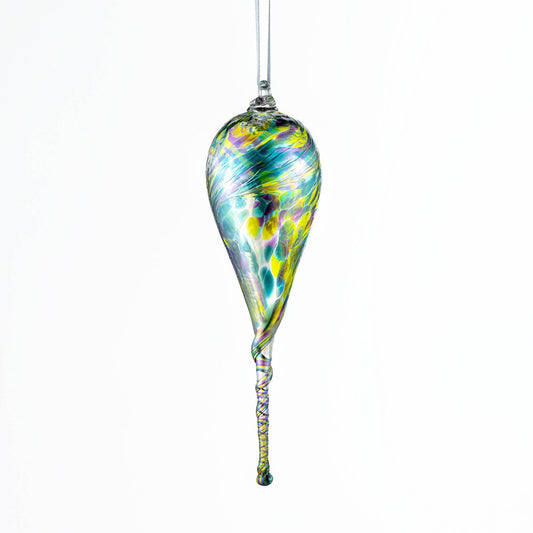 Friendship Droplet Glass Onament - Mermaid