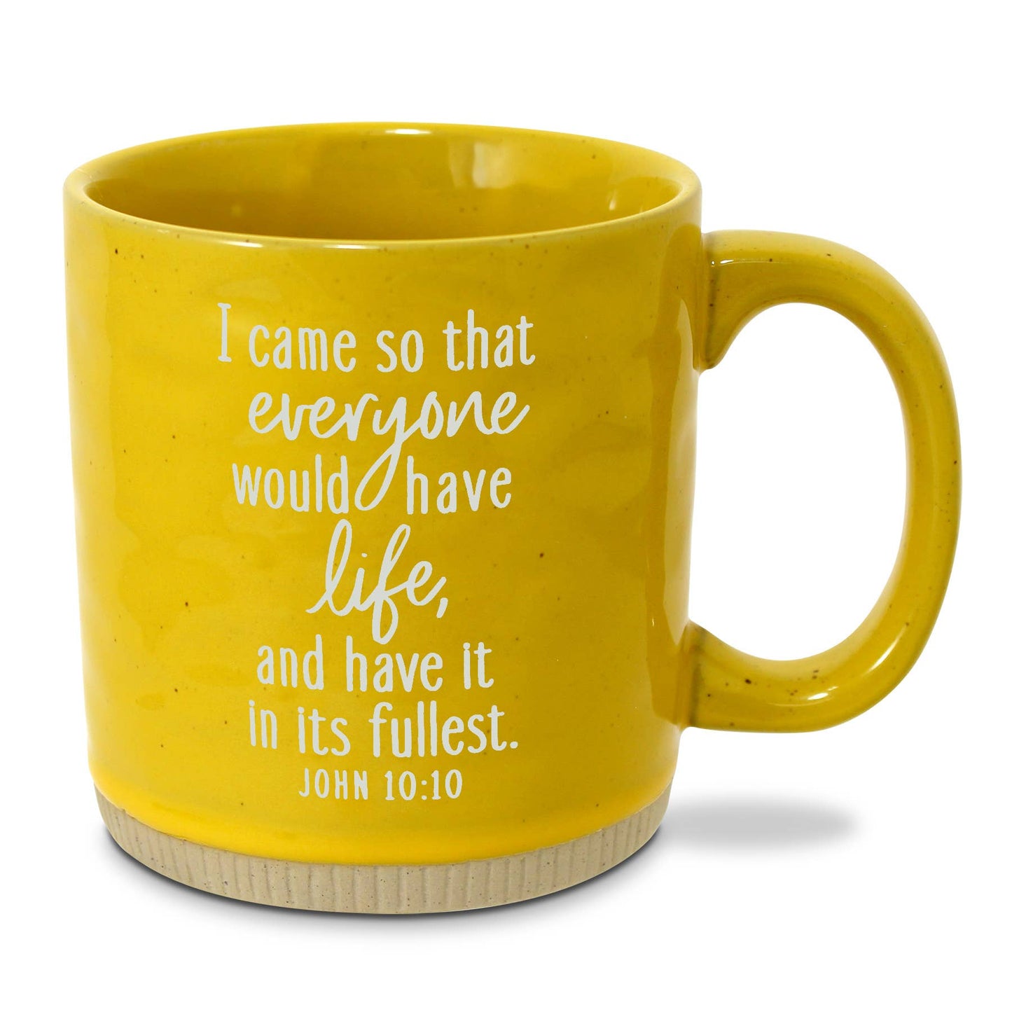 16 oz. Golden Rippled "Declarations" Mug