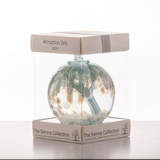 Attraction Orb Glass Onament - Hope