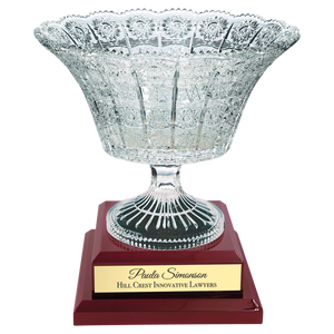9" Royal Glass Bowl