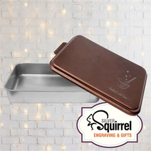 Load image into Gallery viewer, Aluminum Baking Pan {Baked With Love}