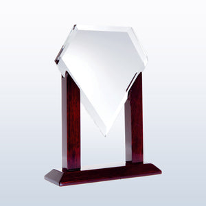 Optic Crystal Heroic Diamond Award