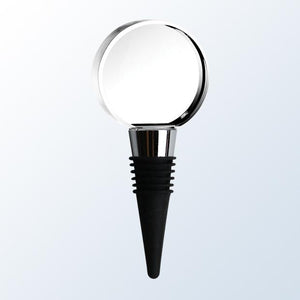 Circle Crystal Wine Stopper