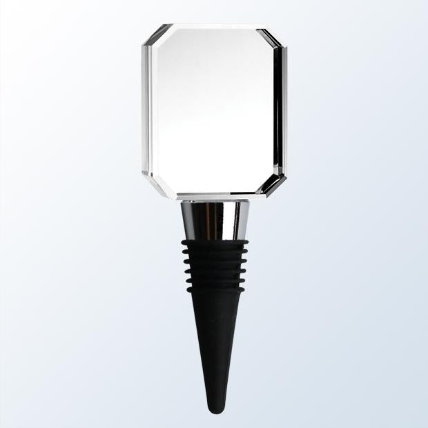Rectangle Crystal Wine Stopper