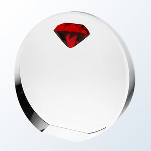 Red Diamond Circle- Small