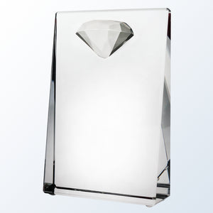 Clear Diamond Wedge- Small