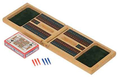 Wooden Cribbage Game Gift Set