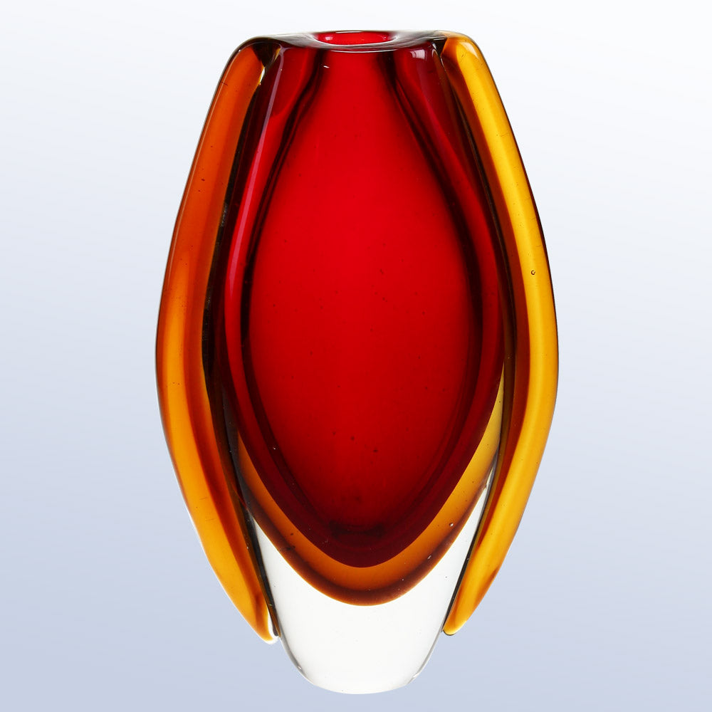 The Red Lava Vase
