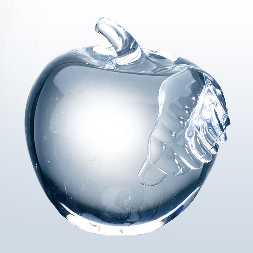 Molten Glass Apple *Clear Leaf