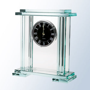 Jade Glass Royal Palace Clock