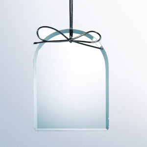 Starfire Clear Glass Ornament-Arch