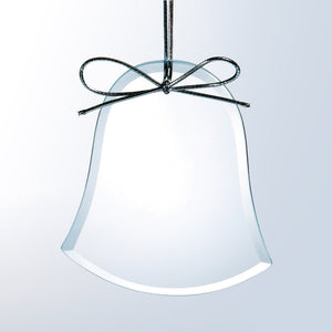 Starfire Clear Glass Ornament-Bell