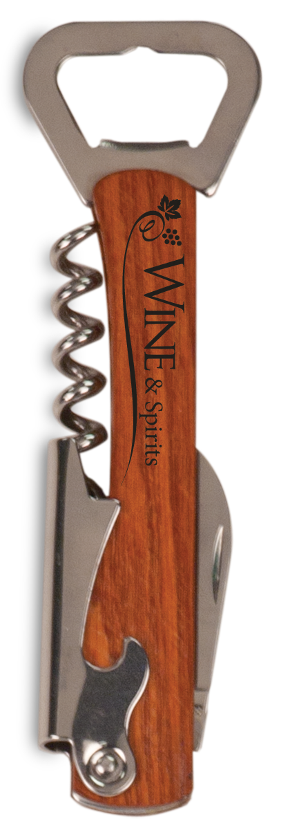 Wooden Handle Wine Bottle Opener