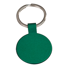 Load image into Gallery viewer, Round Aluminum Keychain