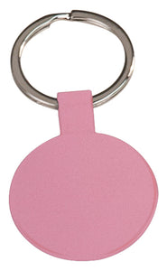 Round Aluminum Keychain