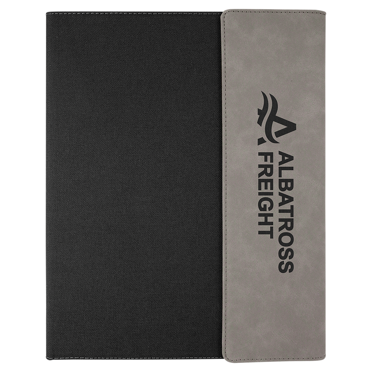 Personalized Canvas Portfolio with Notepad – custom engraved by Silver Squirrel Engraving & Gifts