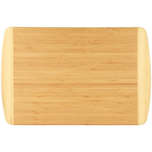 Personalized Large 2 - Toned Bamboo Cutting Board