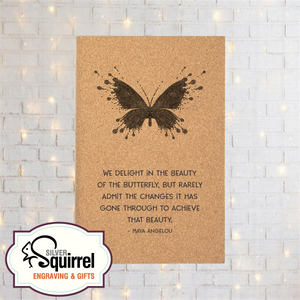 Leatherette Journal {We Delight in the Beauty Maya Angelou}