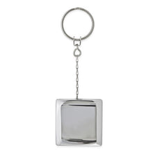 Load image into Gallery viewer, Square Zip Pull Retractable Badge Reel/Keychain