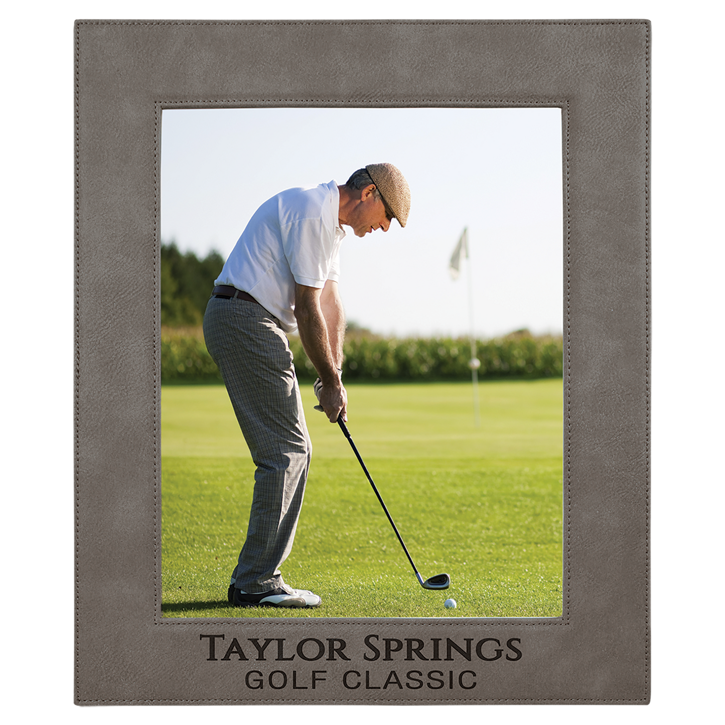 Personalized Leatherette Photo Frame