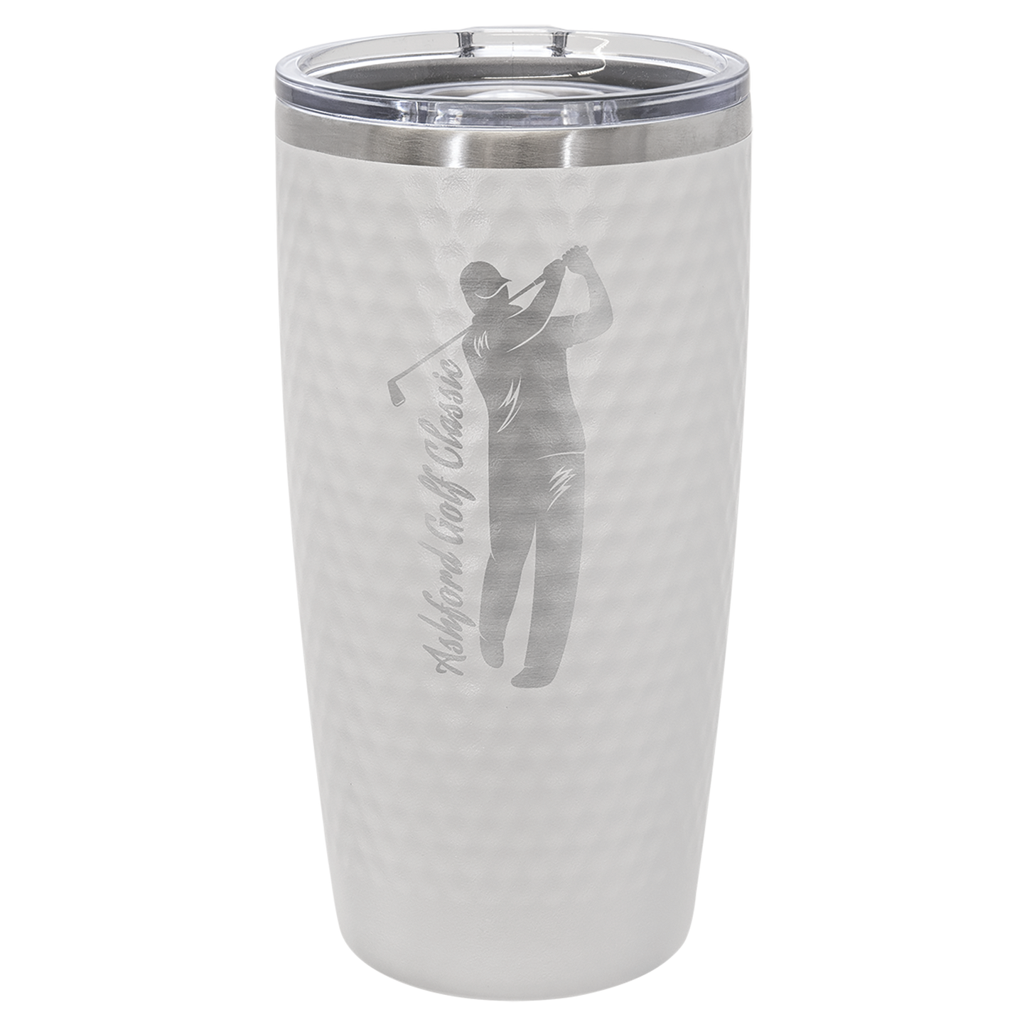 Dimpled Golf Ball Insultated Tumbler