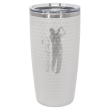Load image into Gallery viewer, Dimpled Golf Ball Insultated Tumbler