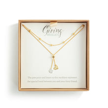 Load image into Gallery viewer, Lariat Charm Necklace {Paw &amp; Heart}