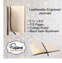 Load image into Gallery viewer, Leatherette Journal {My Thoughts Exactly V2}