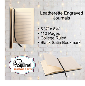 Leatherette Journal {We Delight in the Beauty Maya Angelou}