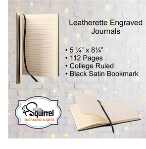 Leatherette Journal {My Thoughts Exactly Arrow}