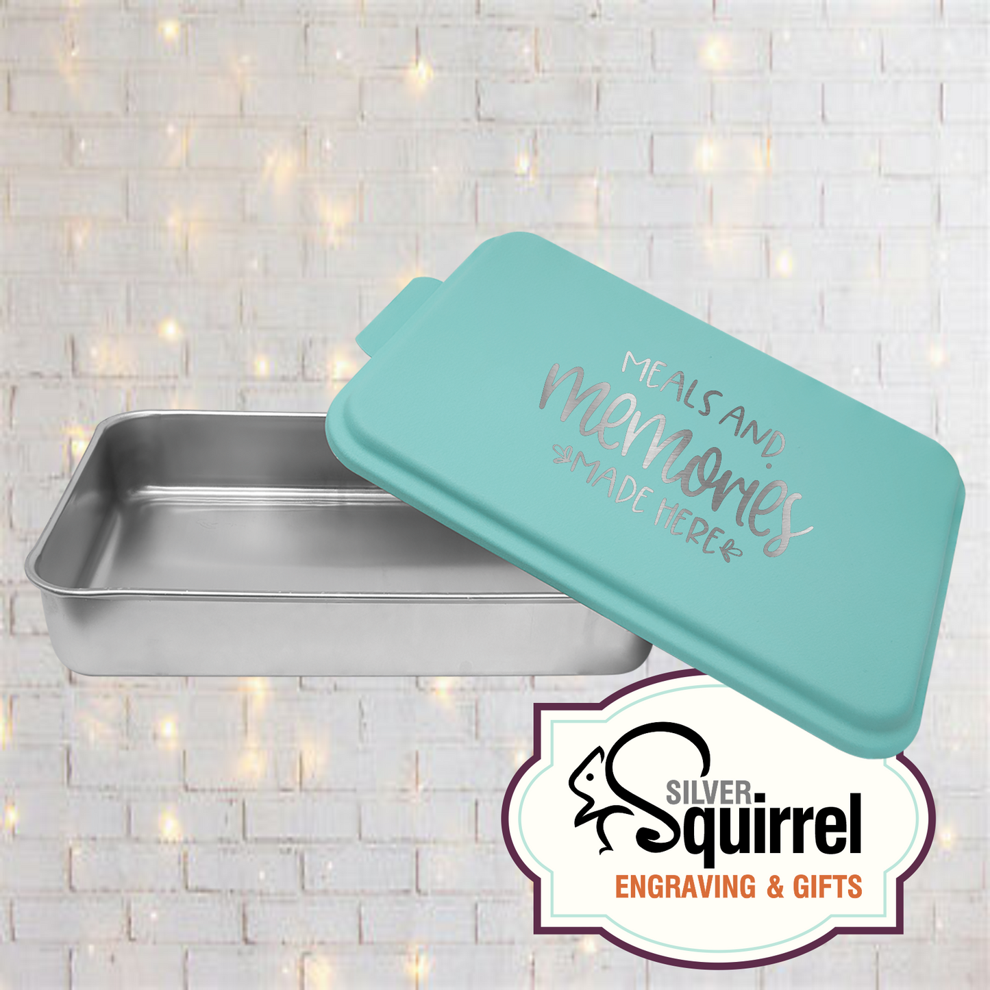 Aluminum Baking Pan {Meals and Memories Made Here}