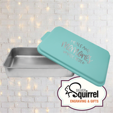 Load image into Gallery viewer, Aluminum Baking Pan {Meals and Memories Made Here}