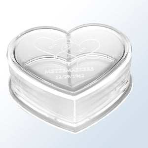 Acrylic Heart Box