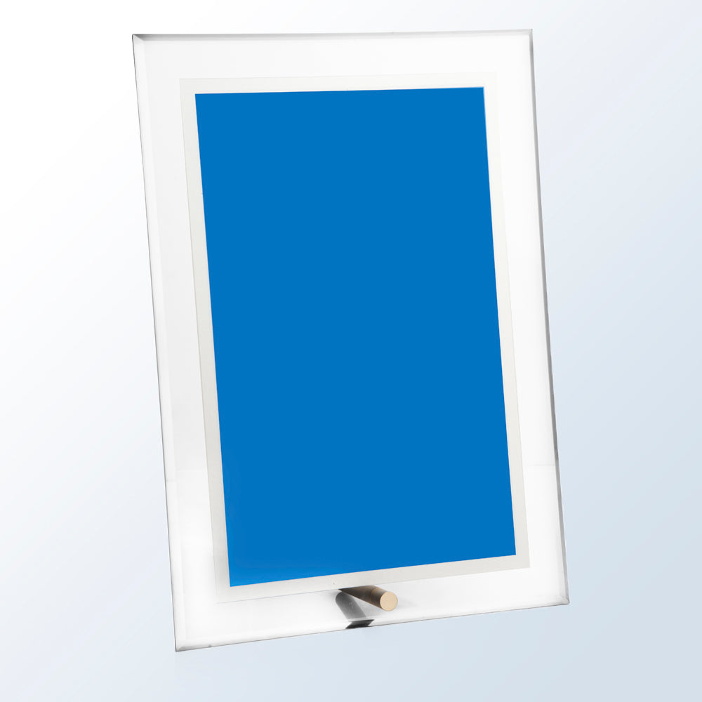 Acrylic Blue Complex Plaque (Medium)