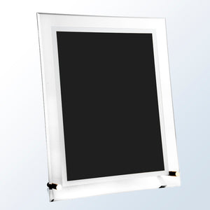 Acrylic Black Complex Plaque (Large)