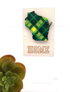 Home Magnet {Wisconsin}