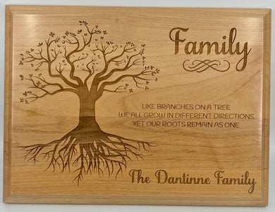 Family Branches Plaque