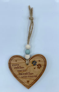 If Love Could Have Saved You....Pet Ornament